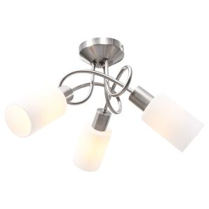 vidaXL Deckenleuchte mit Keramik-Lampenschirmen f&uuml;r 3 E14 Gl&uuml;hlampen