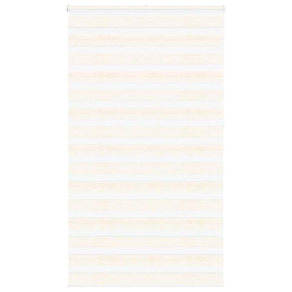 vidaXL Zebrarollo Marmorbeige 130x230cm Stoffbreite 125,9 cm Polyester