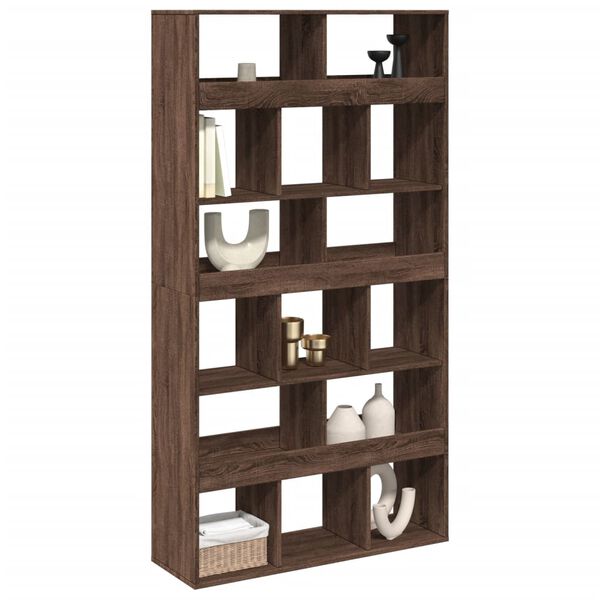 vidaXL Raumteiler Eichen-Optik 100x33x187,5 cm Holzwerkstoff