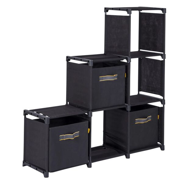 Bo-Camp Campingschrank mit 3 Schubladen Troutman Schwarz