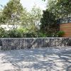 vidaXL Gabione mit Deckel 900x100x50 cm Verzinktes Eisen