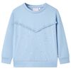 Kinder-Sweatshirt Blau 128
