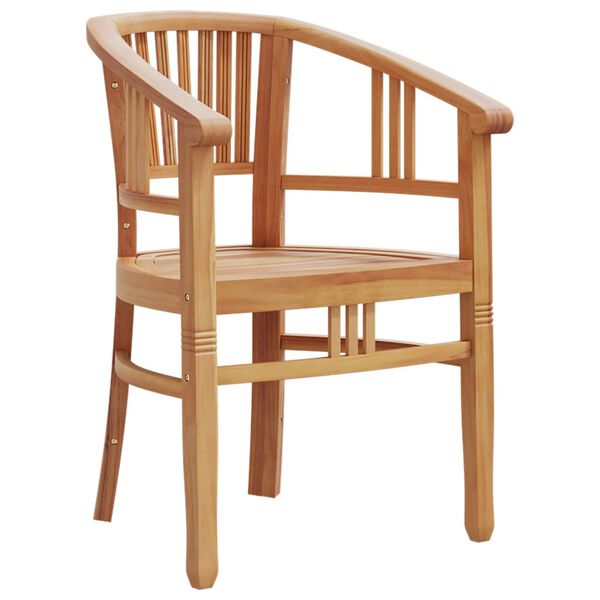 vidaXL 7-tlg. Garten-Essgruppe Massivholz Teak