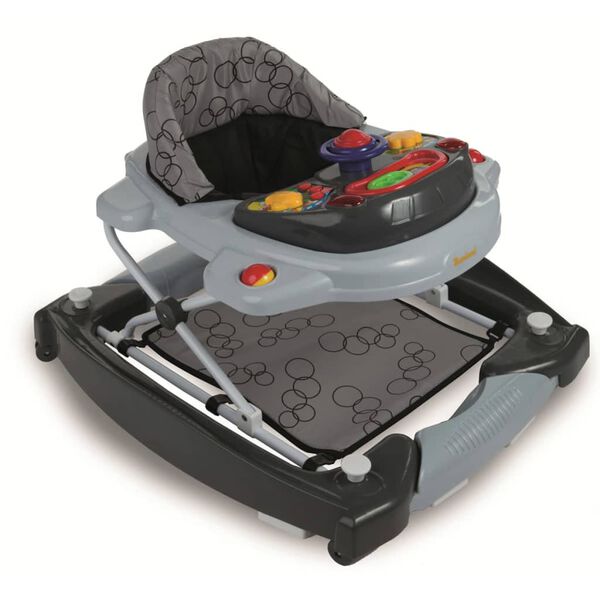 Baninni 2-in-1 Lauflernhilfe Classic Grau BNBW002-GY