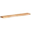vidaXL Wandregale 2 Stk. 100x20x3,5 cm Massivholz Akazie