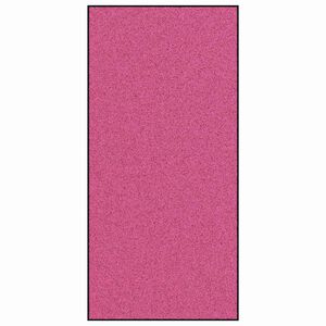 vidaXL Fu&szlig;matte Rosa und Schwarz 120 x 250 cm Polyamid und PVC
