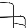 vidaXL Kleiderst&auml;nder Uni Schwarz 80 x 53 x 156 cm
