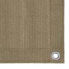 vidaXL Balkon-Sichtschutz Taupe 75x300 cm HDPE