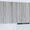 vidaXL H&auml;ngeschrank Graues Sonoma 30 x 31 x 100 cm Holzwerkstoff