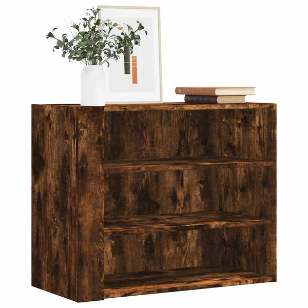 vidaXL Wandregal R&auml;uchereiche 75x35x60 cm Holzwerkstoff