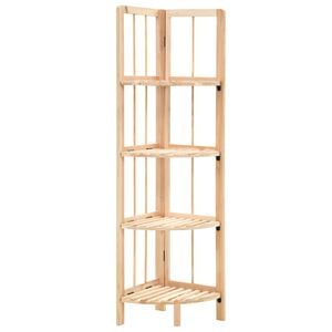 vidaXL Eckregal Zedernholz 27x27x110 cm