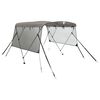 vidaXL 3-Bow Bimini-Top mit Mesh-Seitenteilen 183x(185-198)x137 cm