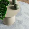 vidaXL Teppich Grau 100 x 200 cm Polyester