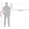 vidaXL K&uuml;chenr&uuml;ckwand 2 pcs Dunkelgrau 120 x 40 cm Geh&auml;rtetes Glas