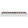 vidaXL Ottoman-Bett ohne Matratze Wei&szlig; 120x190 cm Kunstleder