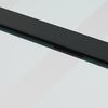 vidaXL Schiebet&uuml;r mit Beschlag Schwarz 90x205 cm ESG-Glas