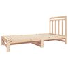 vidaXL Tagesbett Ausziehbar 2x(90x190) cm Massivholz Kiefer