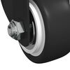 vidaXL Drehrolle 2 pcs Schwarz 40,4 x 40,4 x 19,7 mm Eisen und Nylon