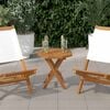 vidaXL Tischplatte 40x40x2,5 cm Achteckig Massivholz Teak