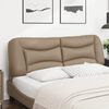 vidaXL Kopfteil-Kissen "Hvar" Cappuccino-Braun 160 cm Kunstleder