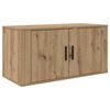 vidaXL Wand-TV-Schrank Set 2 pcs Artisan-Eiche 80 x 34,5 x 40 cm