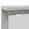 vidaXL Wandmontierter Kleiderst&auml;nder Betongrau 85 x 10 x 45 cm