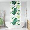 vidaXL Duschrollo 110x240 cm Stoffbreite 106 cm