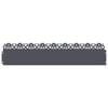 vidaXL Rasenkanten 10 Stk. 103 x 0,05 x 22 cm Stahl Anthrazit