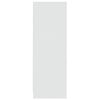 vidaXL Apothekerschrank Weiß 30x41x118 cm Holzwerkstoff