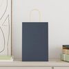 vidaXL Papiertragetaschen 50 Stk. mit Henkeln Blau 21x11x31 cm