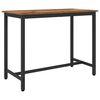 vidaXL Tisch Altholz 100 x 50 x 76,5 cm Ingenieure Holz und Stahl