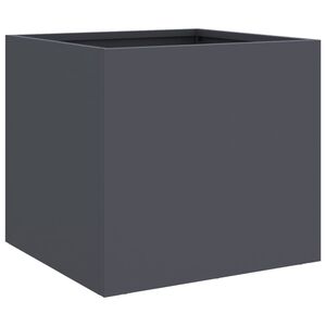 vidaXL Pflanzk&uuml;bel Anthrazit 32x30x29 cm Stahl