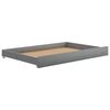 vidaXL Tagesbett mit Schubladen 90x200 cm Grau Massivholz Kiefer