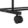 vidaXL Kleiderst&auml;nder Uni Schwarz 80 x 53 x 156 cm