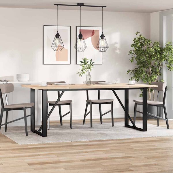 vidaXL Tischplatten 4 Stk. 100x50x2,5 cm Rechteckig Massivholz Kiefer