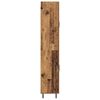 vidaXL Highboard 2 pcs Altholz Engineered Wood und Glas