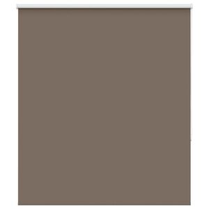 vidaXL Verdunkelungsrollo Kaffeebraun 130x130cm Stoffbreite 126,6cm