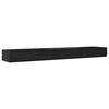 vidaXL Bettschubladen Schwarz Eichen-Optik 180 x 36,5 x 16,5 cm