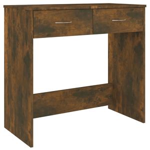 vidaXL Schreibtisch R&auml;uchereiche 80x40x75 cm Holzwerkstoff