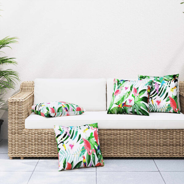 vidaXL Zierkissen 4 Stk. Mehrfarbig 60x60 cm Stoff