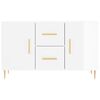 vidaXL Sideboard Hochglanz-Wei&szlig; 100x36x60 cm Holzwerkstoff