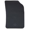 vidaXL Autofu&szlig;matte 4 pcs Schwarz geeignet f&uuml;r C3 2017-2024 Gummi