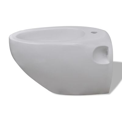 Wand-Hänge WC Toilette +Hänge Bidet+ SoftClose Weiß