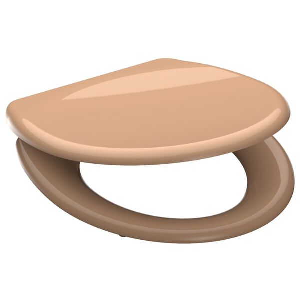 SCH&Uuml;TTE Toilettensitz mit Absenkautomatik BEIGE Duroplast
