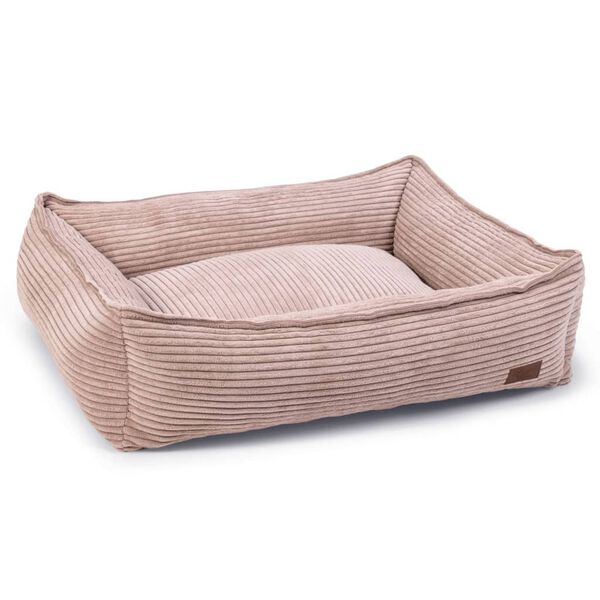 Designed by Lotte Hundekorb Gerippt Pink 80x70x22 cm