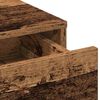 vidaXL Schminktisch mit Regal Altholz 50 x 41 x 135 cm Holzwerkstoff