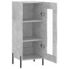 vidaXL Sideboard Betongrau 34,5x34x90 cm Holzwerkstoff
