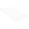 vidaXL Tagesbett mit Matratze USB Braun Stoff 90x200 cm