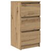 vidaXL Sideboard Artisan-Eiche 37,5x35x76 cm Holzwerkstoff