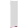 vidaXL Verdunkelungsrollo Rot 80x230 cm Stoffbreite 75,7 cm Polyester
